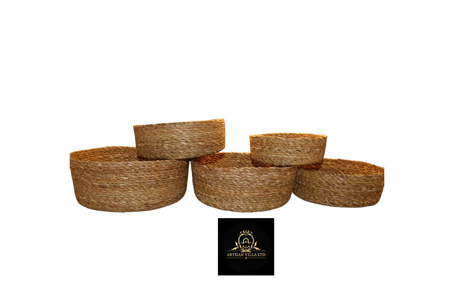 Seagrass Round Basket