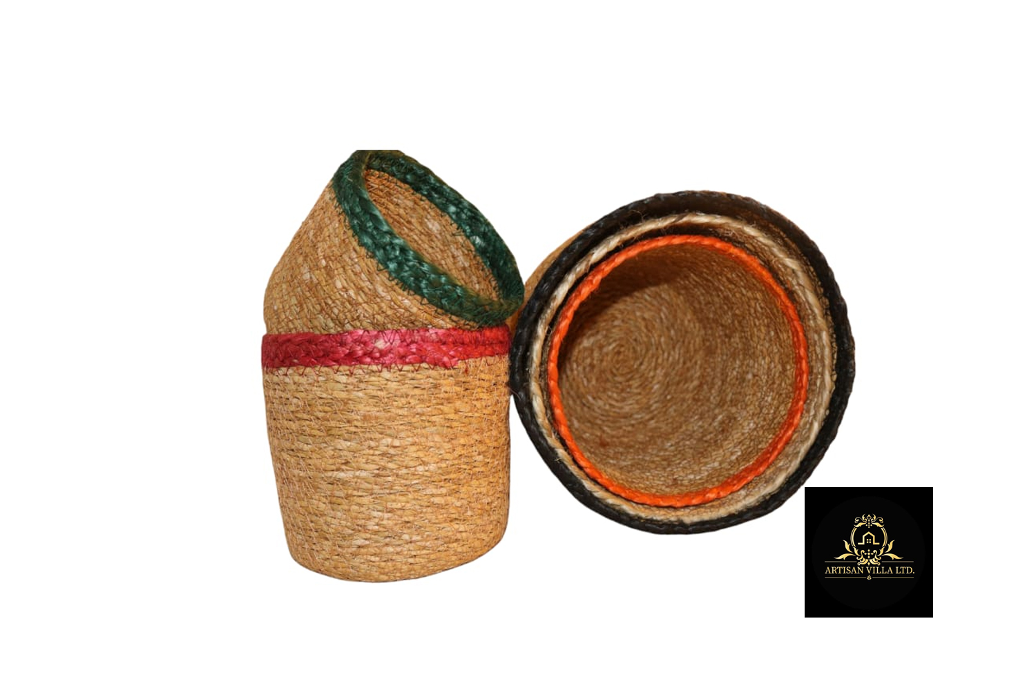 Seagrass Round Basket Set